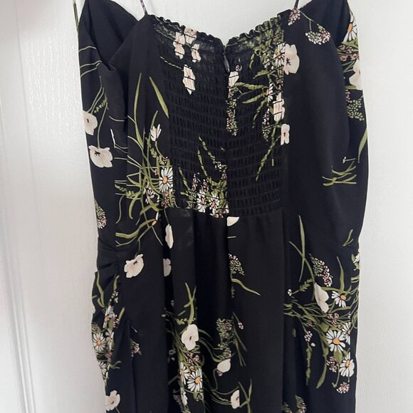Reformation black Kourtney midi dress SIZE S - Picture 8 of 12